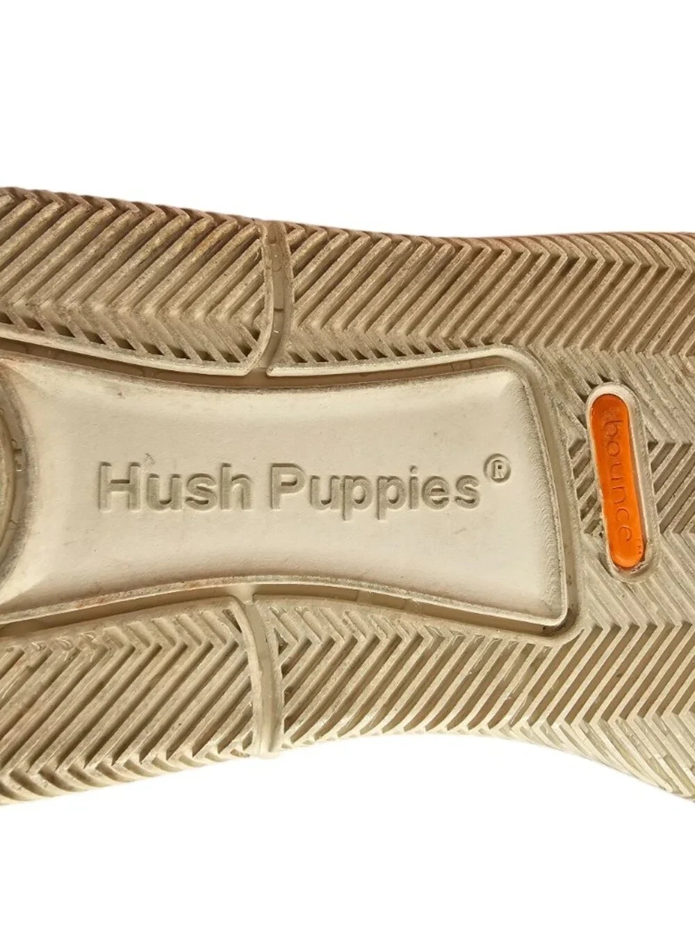 Hush Puppies metallic gold